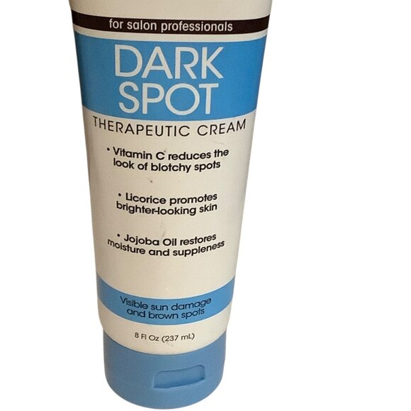 Advanced Clinicals Dark Spot Therapeutic Cream 8 Fl Oz Vitamin C Licorice Oil - Picture 2 of 3